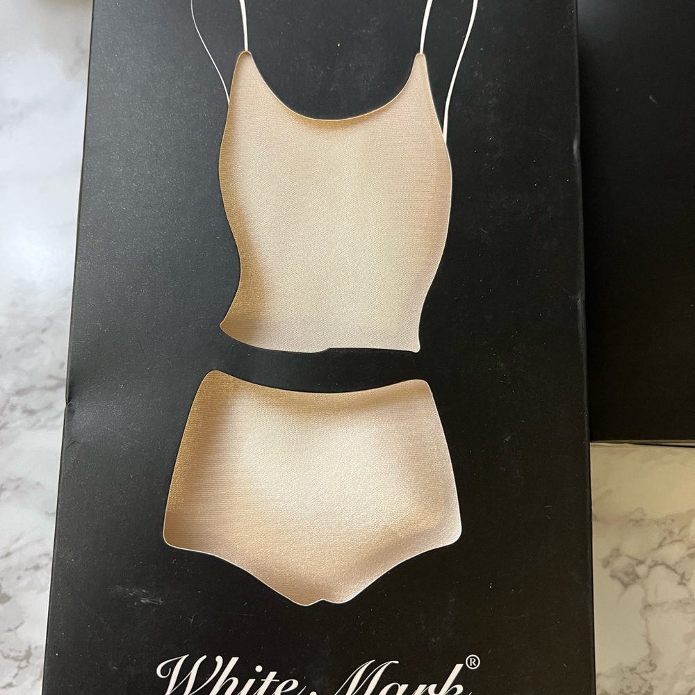 White Mark Cream Shapewear Set Intimates & Sleepwear